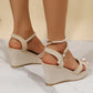 Lulu - High Heel Wedge Sandals