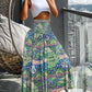 Emmeline - High waist elastic A-line skirt with large swing and long skirt