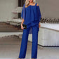 Regina - Batwing Sleeve Hose Irregular Set