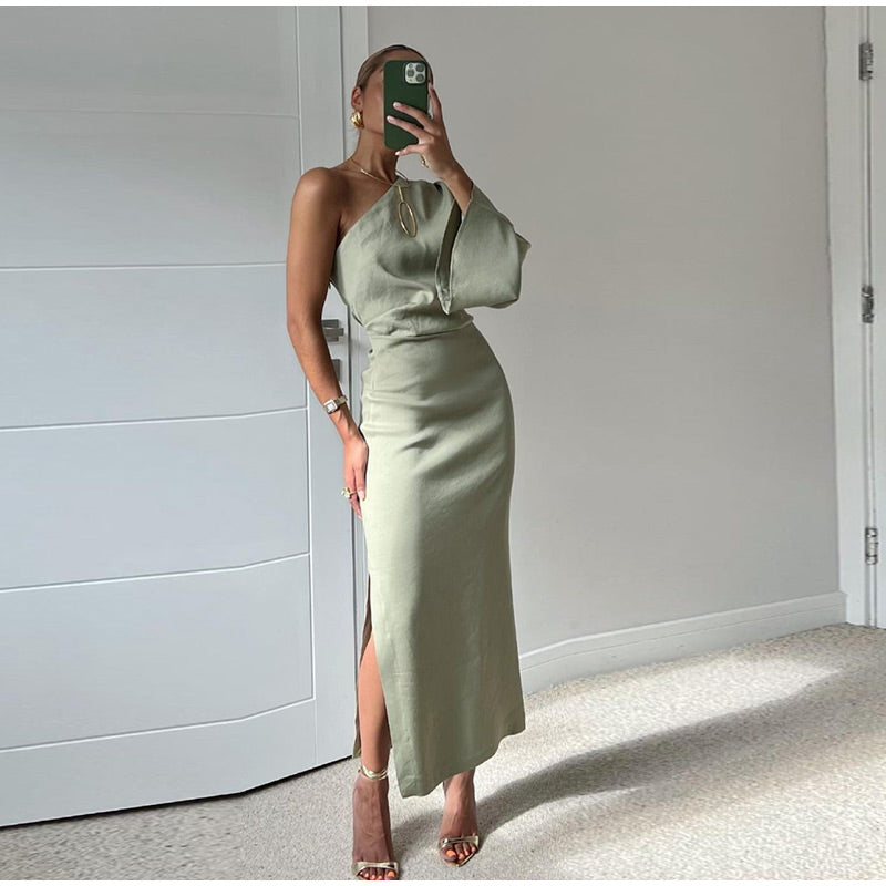 Penny - Fashion casual pleated sudress
