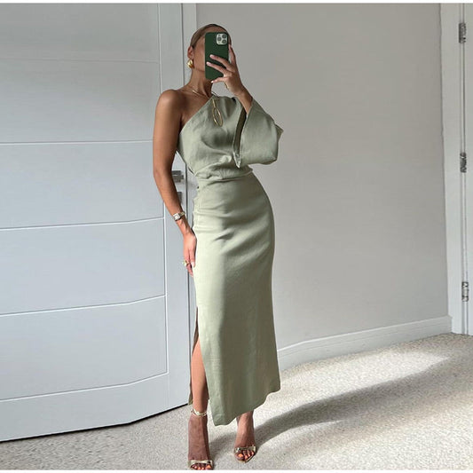 Penny - Fashion casual pleated sudress