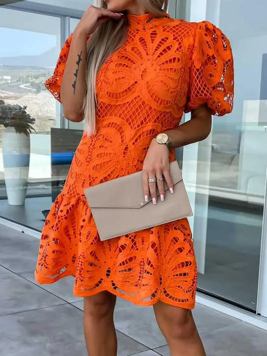 Freya - Embroidered Mini Dresses