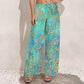Estelle - Printed wide leg trousers