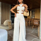Kristy - Elegant, one-piece, hollowed-out jumpsuit
