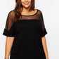 Plus Size Mesh Top for Summer 2025