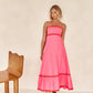 Mila | Strapless Maxi Dress