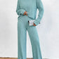 Alice - Knitted pants and turtleneck