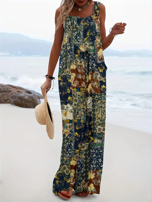 Ingrid - Square Neckline Jumpsuit