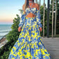 Mildred - Stylish beach dress with print