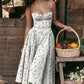 Dahlia - Elegant pleated strapless dress