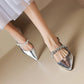 ZAHRA | RHINESTONE SLINGBACK HEELS