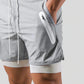 2-in-1 Sports Pants for Men Versatile Performance for Every Workout