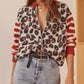 LILOU | MIXED PRINT CARDIGAN