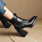 BRIELLA | STATEMENT BLOCK BOOTS