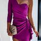 One shoulder dress