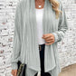 EMMELINE | DRAPED STRIPE CARDIGAN
