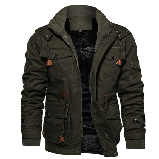 Winter jacket lined with fleece - Corbin