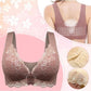 Seamless Lace-Front Closure Sports Bra – Mireya