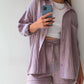 Madelyn - Two-piece set with pleated curtain