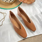 Estelle - Retro Square Toe Shoes