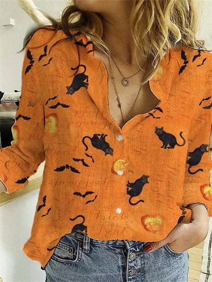 Kumari | Women's Halloween Blouse - Fun & Stylish Design