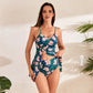 Cordeliana - Two-piece set consisting of printed swimwear dress and bikini