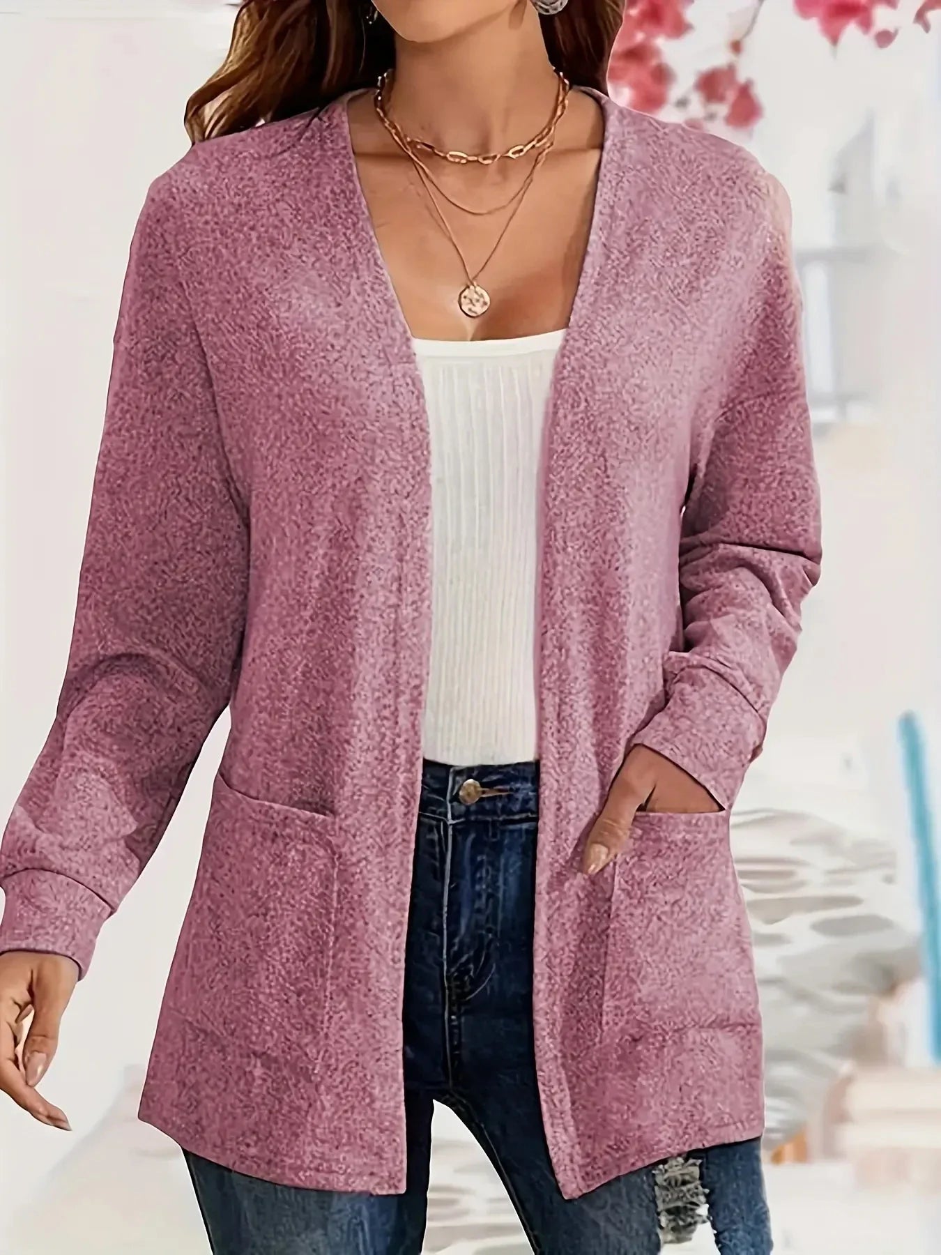 JAXIE | RELAXED POCKET CARDIGAN