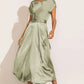Evangeline - Elegant party dress in satin silk