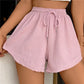 Elizabeth - Shorts with snøre and wide ben