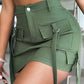Carol - Casual cargo skirt