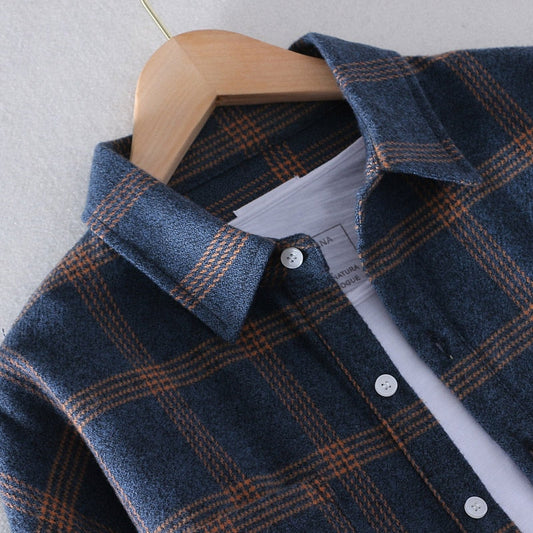 Jasper - Men's casual checked shirt