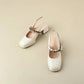 GIAVANNA | PEARL STRAP SLINGBACK HEELS