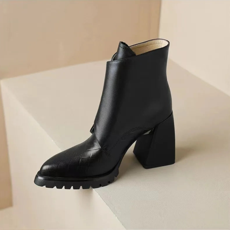 BRIELLA | STATEMENT BLOCK BOOTS