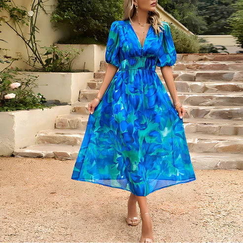 Blessie | Elegant Midi Dress