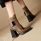 BRIELLA | STATEMENT BLOCK BOOTS