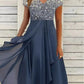 Adrienne - Women's Chiffon Dress