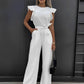 Veronica - Jumpsuit with Ruffle Belt