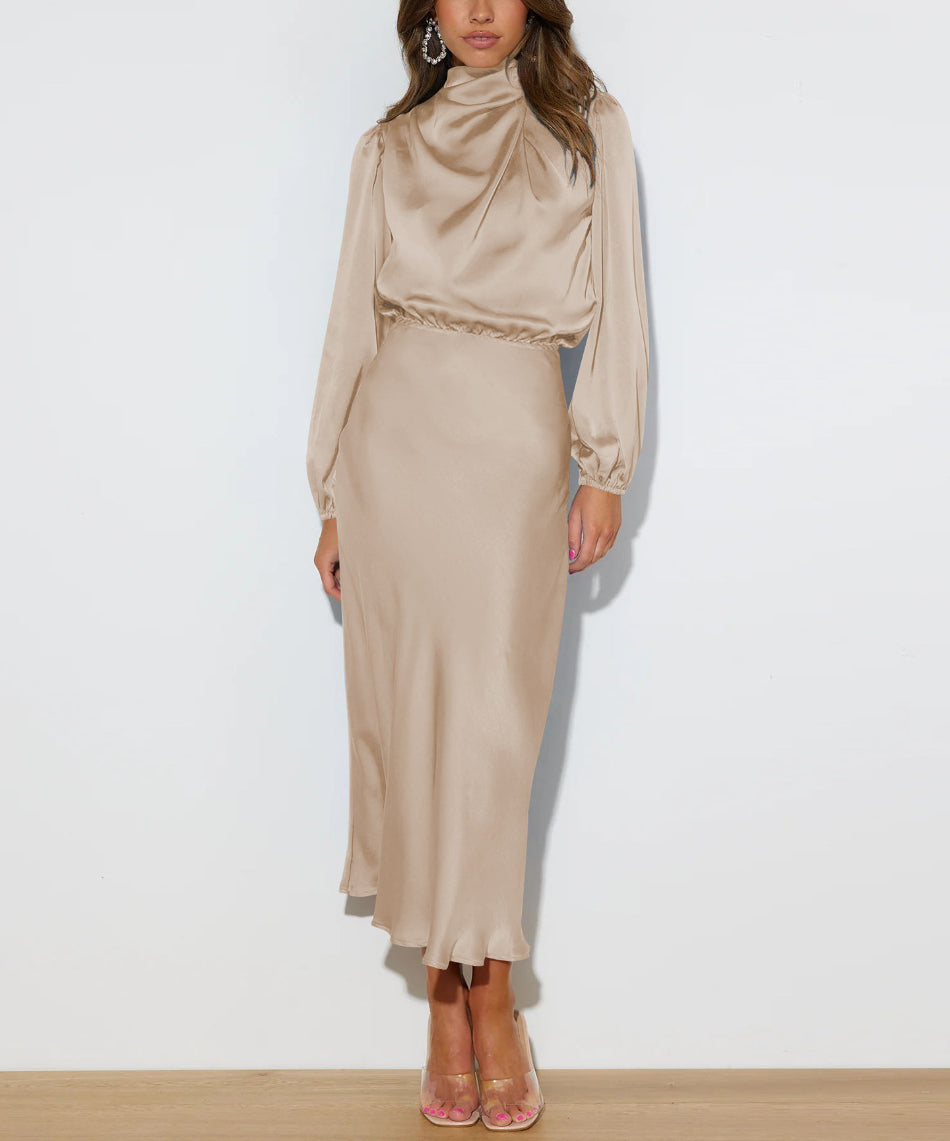 Audra - Elegant dress with long sleeves