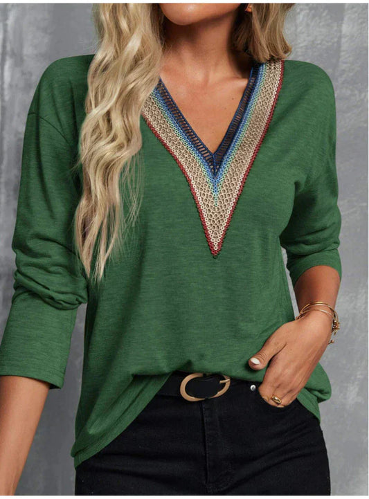Karla | Autumn Blouse - Casual Women's Top