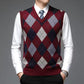 Sleeveless V-Neck Sweater