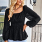 Puff Sleeve Blouse for Women - Spring 2025 Collection