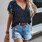 Odette - Summer blouses with floral print