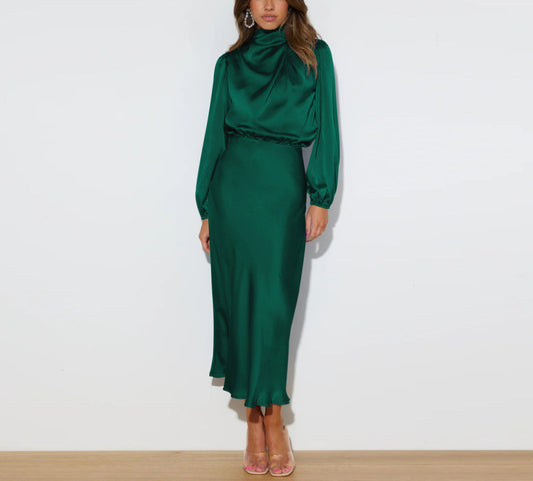 Audra - Elegant dress with long sleeves