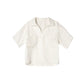 Light and Timeless Short Sleeve Linen Blouse for Women V-Neck – Milena