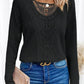 Diana | Women's lace stitching - casual long sleeve blouse