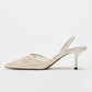 Monique | Mesh Slingbacks
