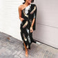 Camille - Dresses with diagonal shoulders