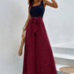Kelly - Wide Leg Jumpsuit with Polka Dot Print