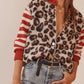 LILOU | MIXED PRINT CARDIGAN