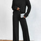 Alice - Knitted pants and turtleneck